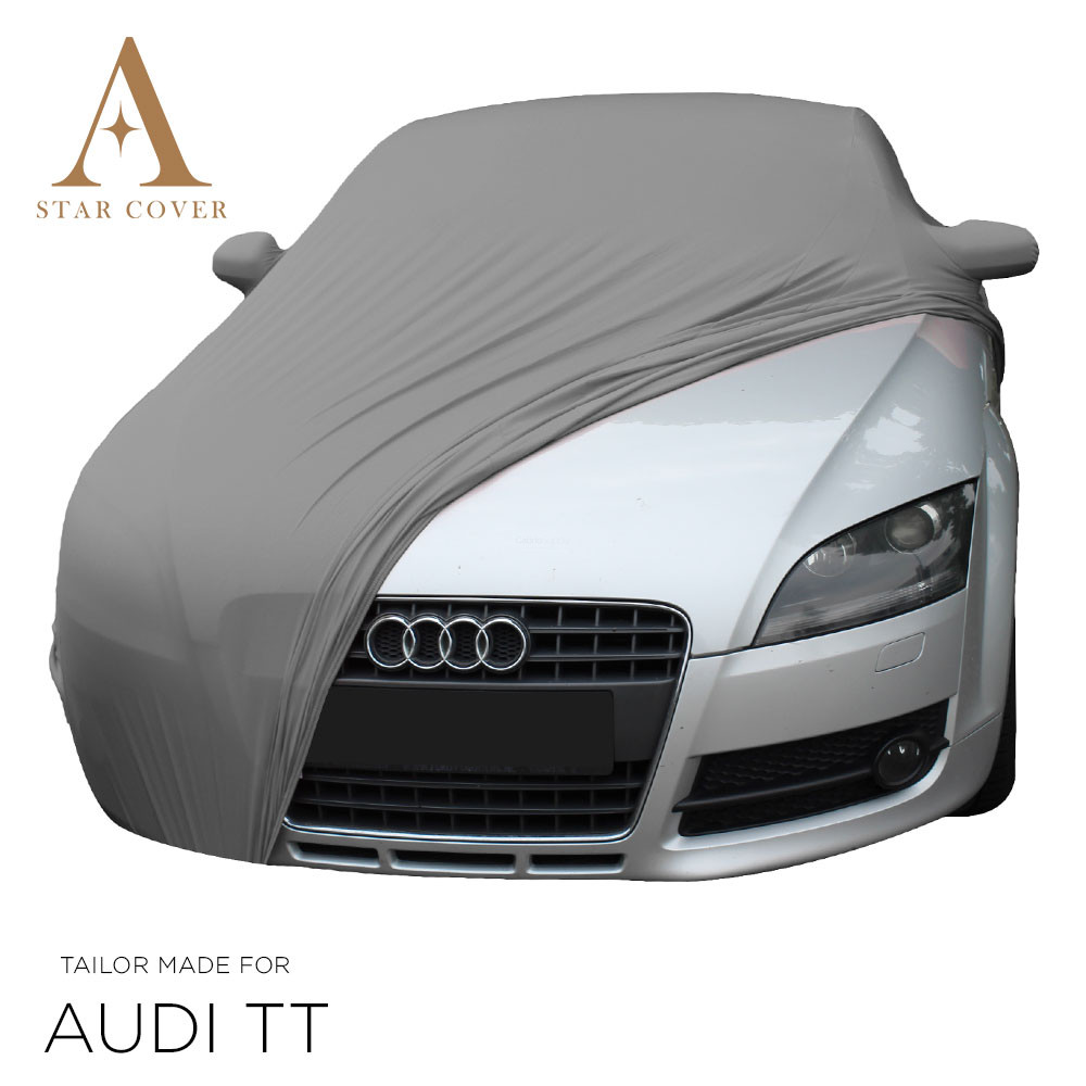 Autoabdeckung passend für Audi TTS für Innen Silbergrau NEU Ganzgarage