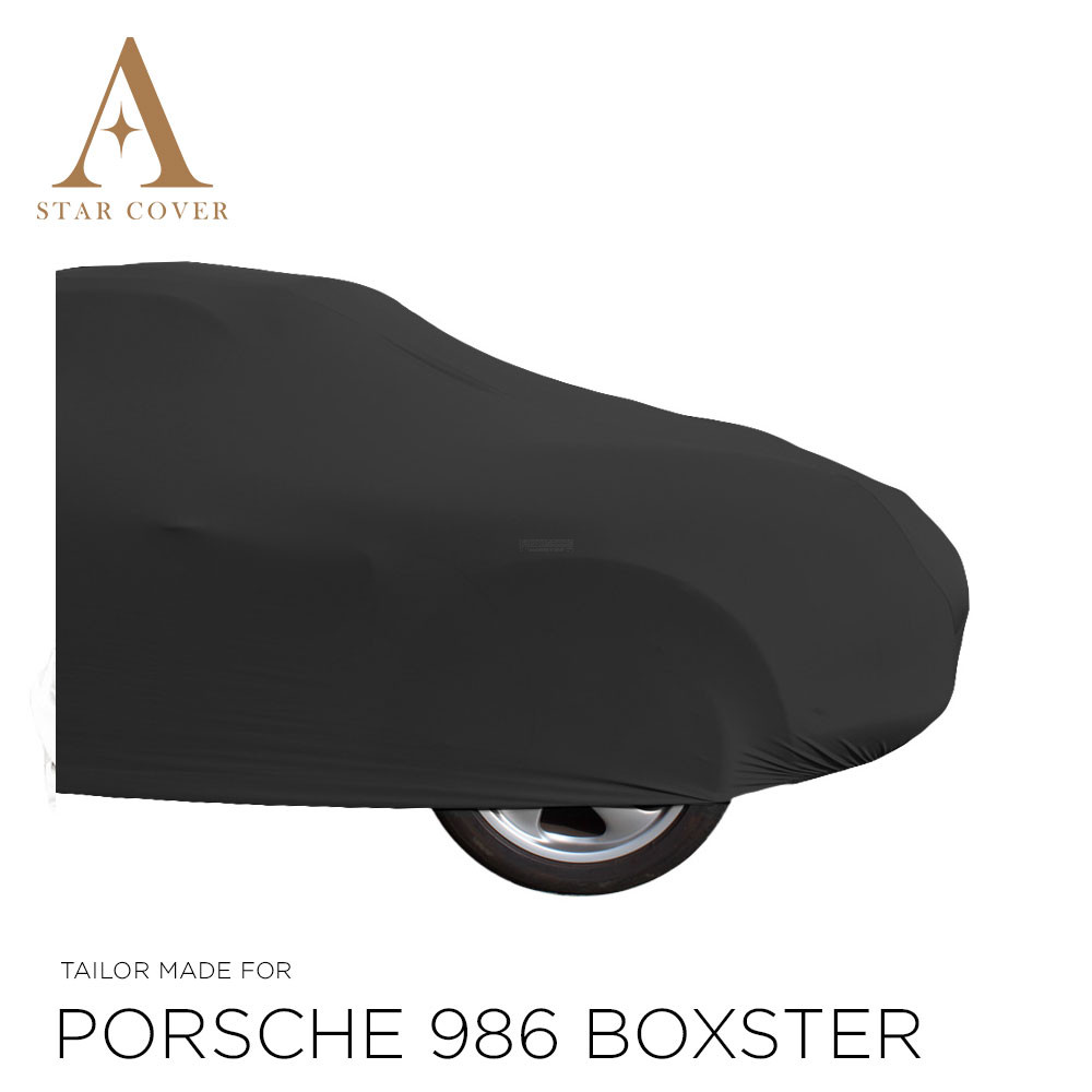 Porsche Boxster 986 Indoor Autoabdeckung - Spiegeltaschen