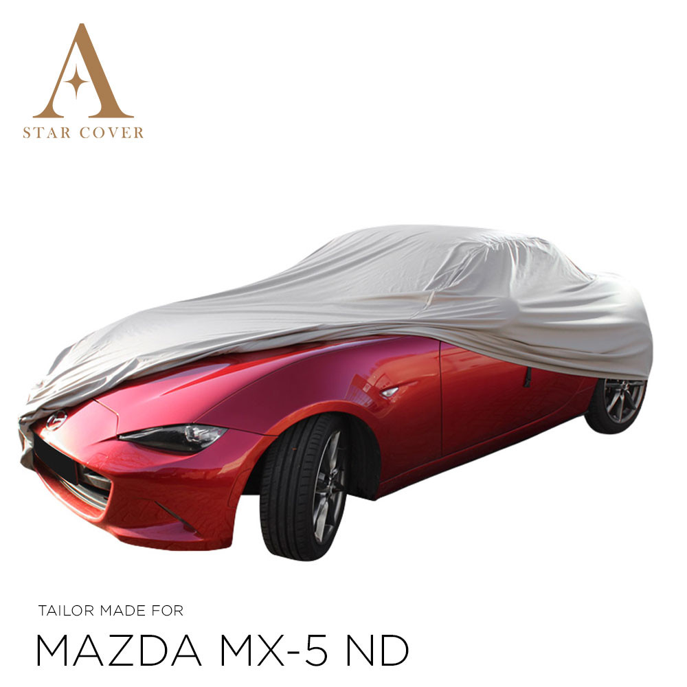 Autoabdeckung Wasserdicht Für Mazda MX-5 NC,MX-5 Miata,MX-5 Autoabdeckung  Wasserdicht Atmungsaktiv, Outdoor Wasserdicht Mit Reißverschluss Und