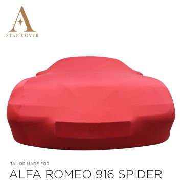 Alfa Romeo 916 Spider Autoabdeckung - Maßgeschneidert - Rot