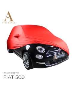 Abarth 500C Indoor Abdeckung - Spiegeltaschen