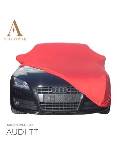 Audi TT 8J Roadster Indoor Autoabdeckung - Maßgeschneidert - Rot