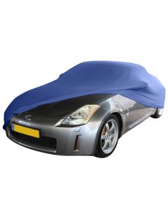 Indoor Autoabdeckung passend für Nissan 350Z Roadster - Maßgeschneidert - Blau