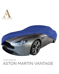 Aston Martin DB9 Volante Indoor Autoabdeckung - Maßgeschneidert - Blau