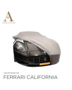 Ferrari California T Autoabdeckung - Maßgeschneidert - Silbergrau